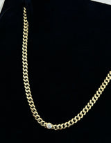 Curb Chain Lab Grown Diamond Necklace | 50cm