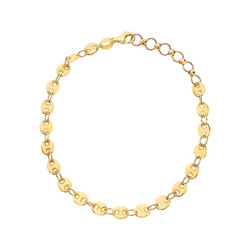 Peggy Chain Gold Bracelet | Jewellery | Deltora Diamonds AU