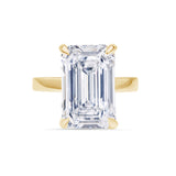 Emerald Solitaire Clutch Setting