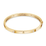 Studded Bangle with Diamonds