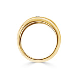 Pear Cut Diamond Dome Ring