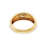 Pear Cut Diamond Dome Ring