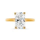 Radiant Cut Solitaire with Sustainable Lab Diamonds.