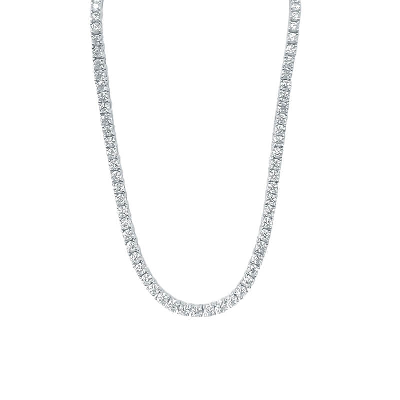 Tennis chain lab on sale diamonds