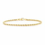 Deltora Diamonds Rope Chain Bracelet.