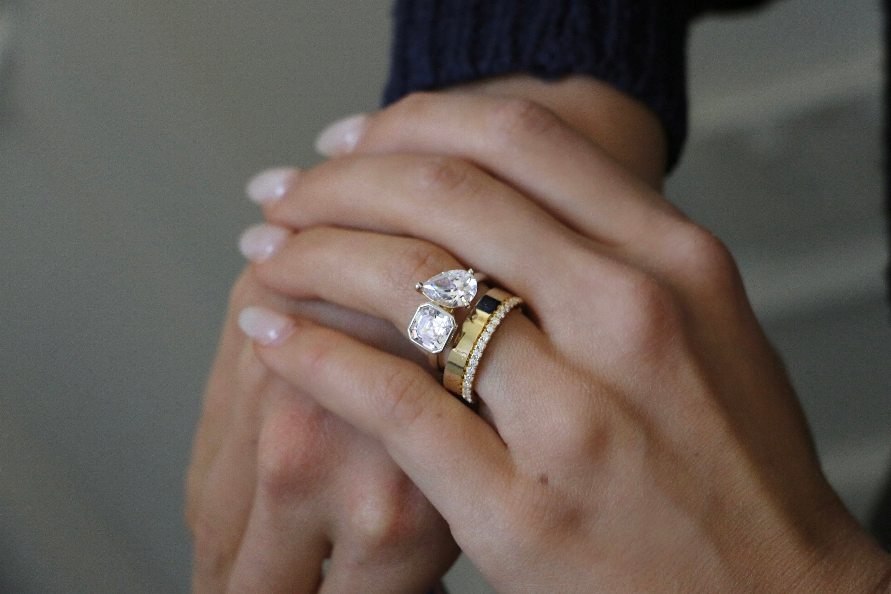 Raw Emerald Ring With Diamonds, Raw Crystal Engagement Ring, Raw Stone  Engagement Ring, Uncut Emerald Ring, Natural Emerald Ring Unique Boho - Etsy