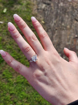 Radiant Cut Engagement Ring | Baguette Sides