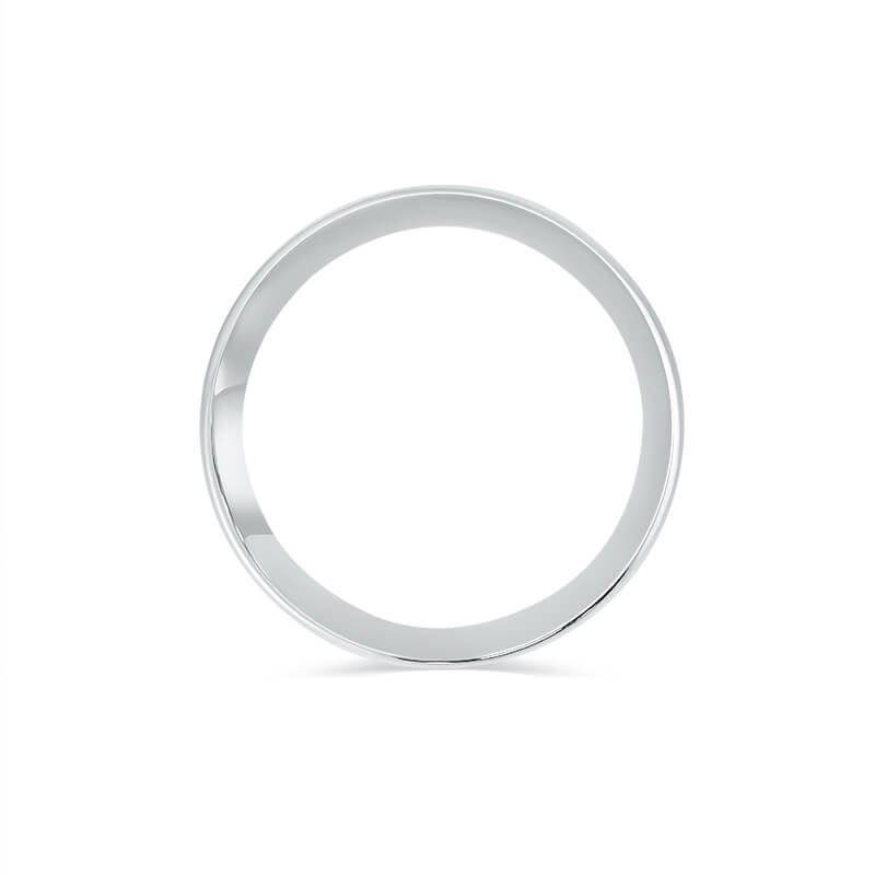 Wire Brushed Satin 7mm Mens Wedding Ring
