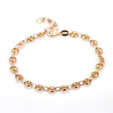 Peggy Chain Gold Bracelet