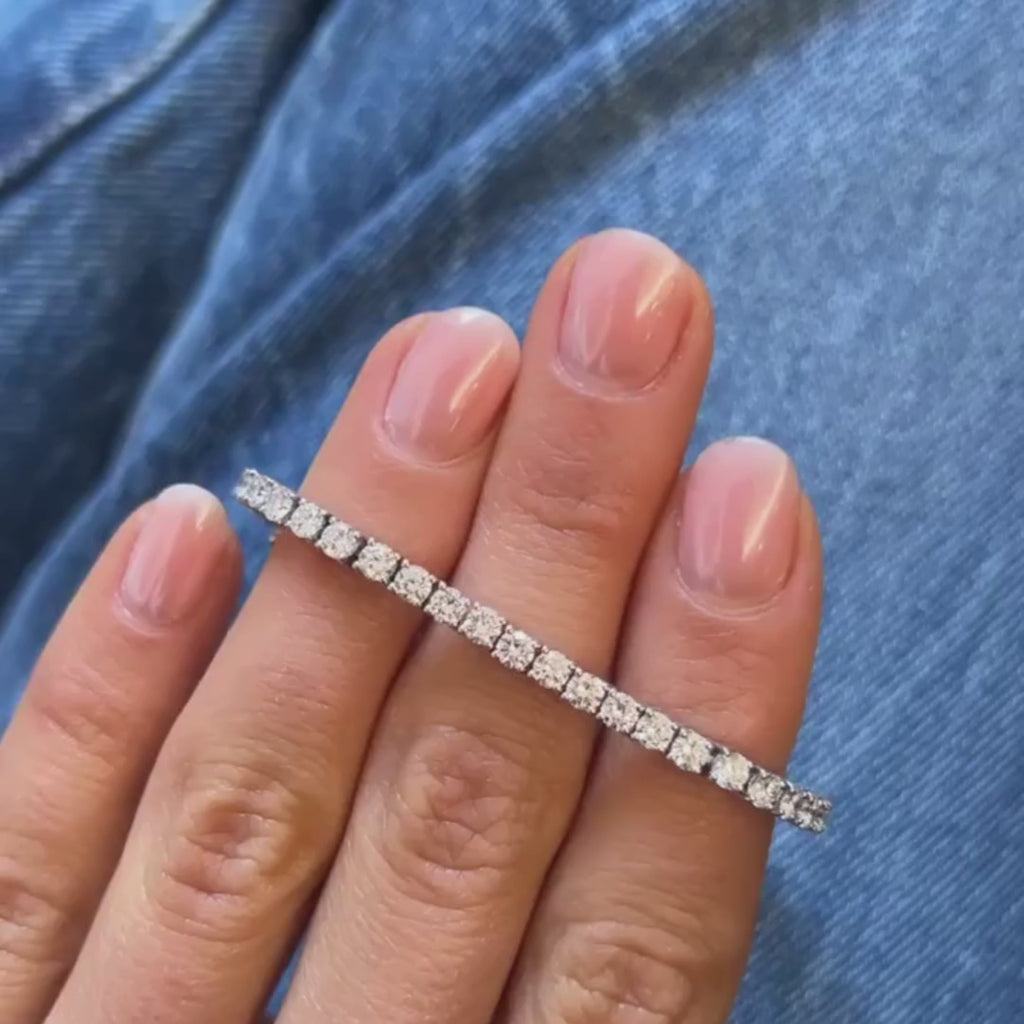 The Illusion Diamond Tennis Bracelet – RAGAIL