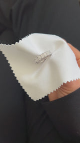 Elongated Cushion Cut Wedding Ring | Eternity Style