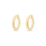 9k FeatherLite Gold Hoops | Sm Classic