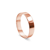 Flat Edged Mens Wedding Ring
