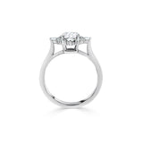 Celestial Round & Pear Cut Engagement Ring