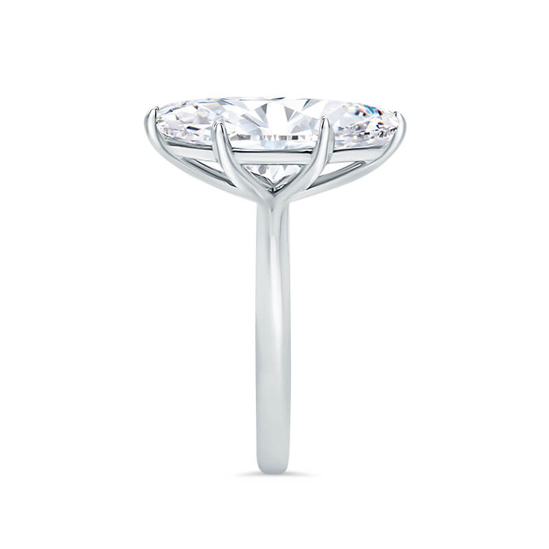 Deltora Diamonds Marquise Cut Four Claw Solitaire Setting with sustainable lab diamonds.
