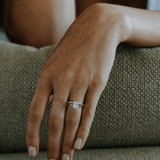 Radiant Cut Split Shank Engagement Ring Deltora Diamonds