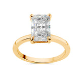 Radiant Cut Solitaire with Sustainable Lab Diamonds.