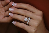 Diamond Wedding Ring with Sustainable Lab Diamonds.