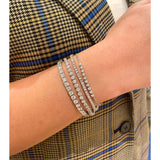 Deltora Diamonds Tennis Bracelet using Sustainable Lab Diamonds.