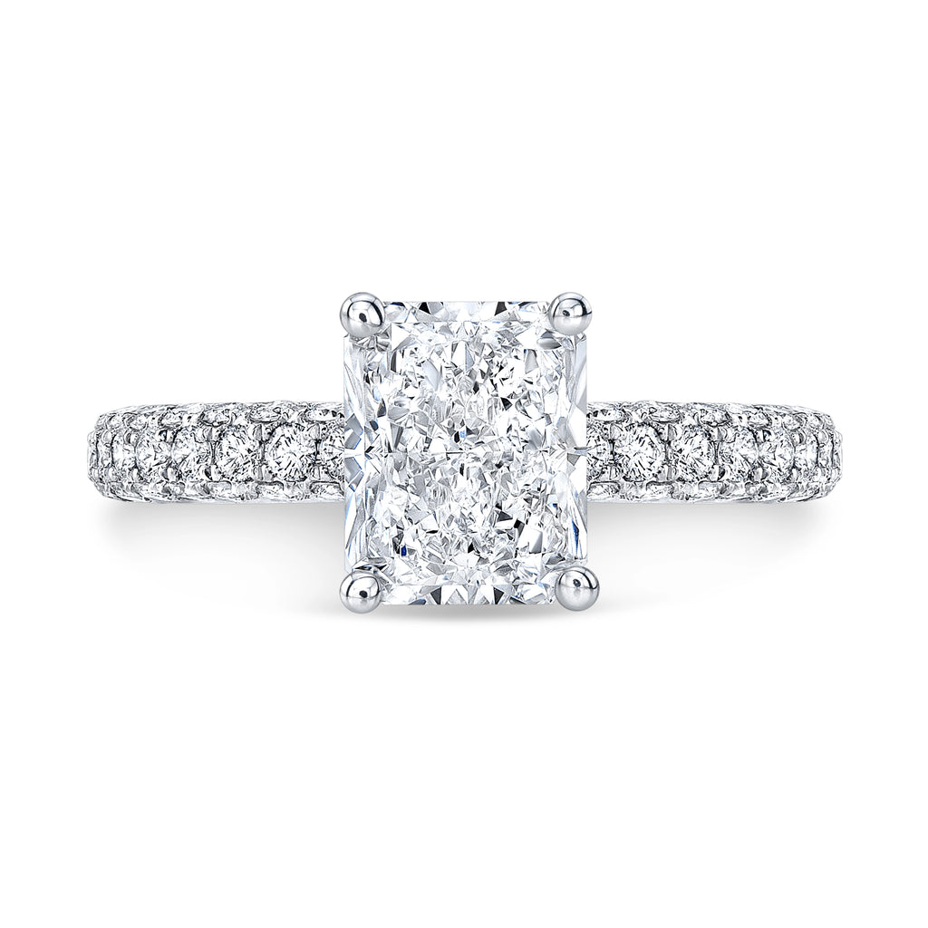 The Pros and Cons of Choosing Micro Pave Engagement Ring Settings | South  Coast Sun